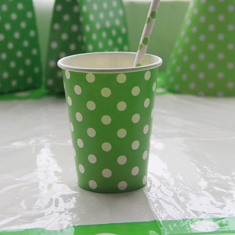 

OIMG Birthday Party Paper Plates & Cups Set