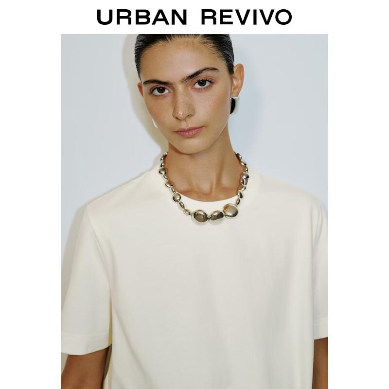 UR Women's Fashion Tie-Up Short Sleeve Cotton T-Shirt
