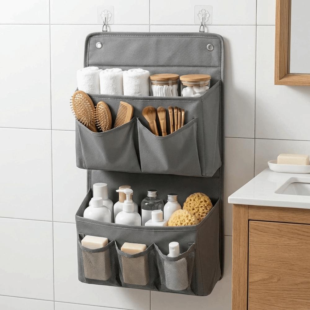 Mehrere Fächer Wandmontierter Organizer Mehrere Taschen Langlebige Hängetasche Faltbar Platzsparend Tasche Aufbewahrung Wohnmobil
