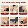 Electric Body Massage Roller Vibration 4D Massage Ball Acupressure Muscle Relaxation Neck Back Leg Rolling Percussive Massager