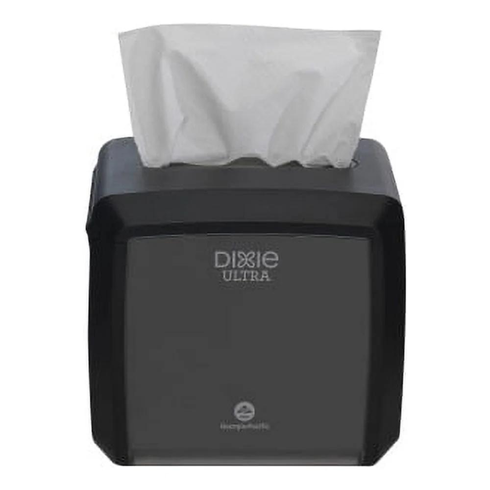 Ultra Interfold Napkin Dispenser Commercial Use Non-Slip Base Easy Load System Customizable Ad Windows Holds 275 Napkins