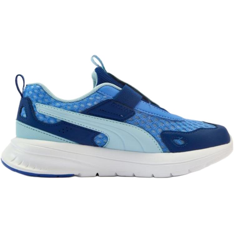 Puma Evolve Run Summer Comfortable Low-Top Running Shoes Kids Sneakers Blue 403242-03