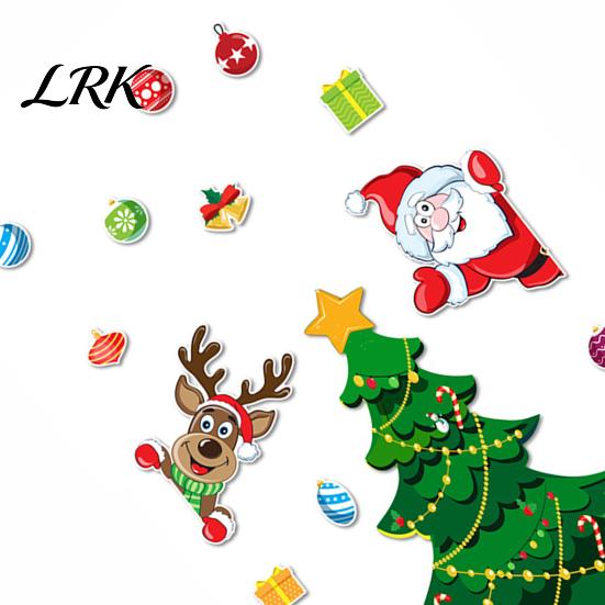 Festive Kitchen Accessories Christmas Fridge Magnets, Soft Magnetic Santa & Tree Stickers, Reusable Waterproof Decals Holiday Magnet Ornaments