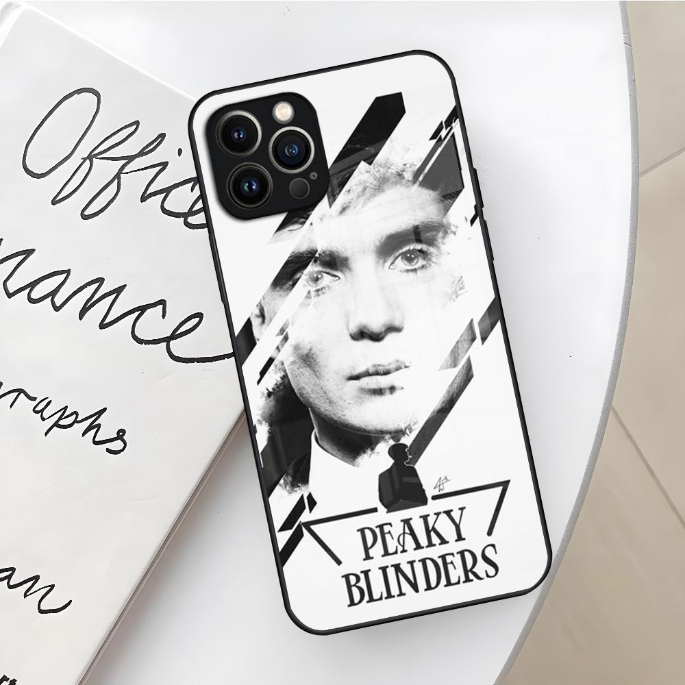 Peaky Blinders Thomas Shelby Phone Case for Iphone 16 15 14 12 11 13 Pro Max Mini X Xr Xs Se 8 Puls glass Cover