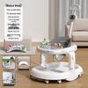 Multifunctional Baby Walker: Anti-Tip, O-Leg Prevention, Push-Assisted Learning for Boys and Girls
