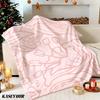 Pastel Floral Dream Winter Summer Flannel Blanket Throw Fleece Soft Fuzzy Plush Cozy Fleece Blankets for Sofa Ideal Gifts