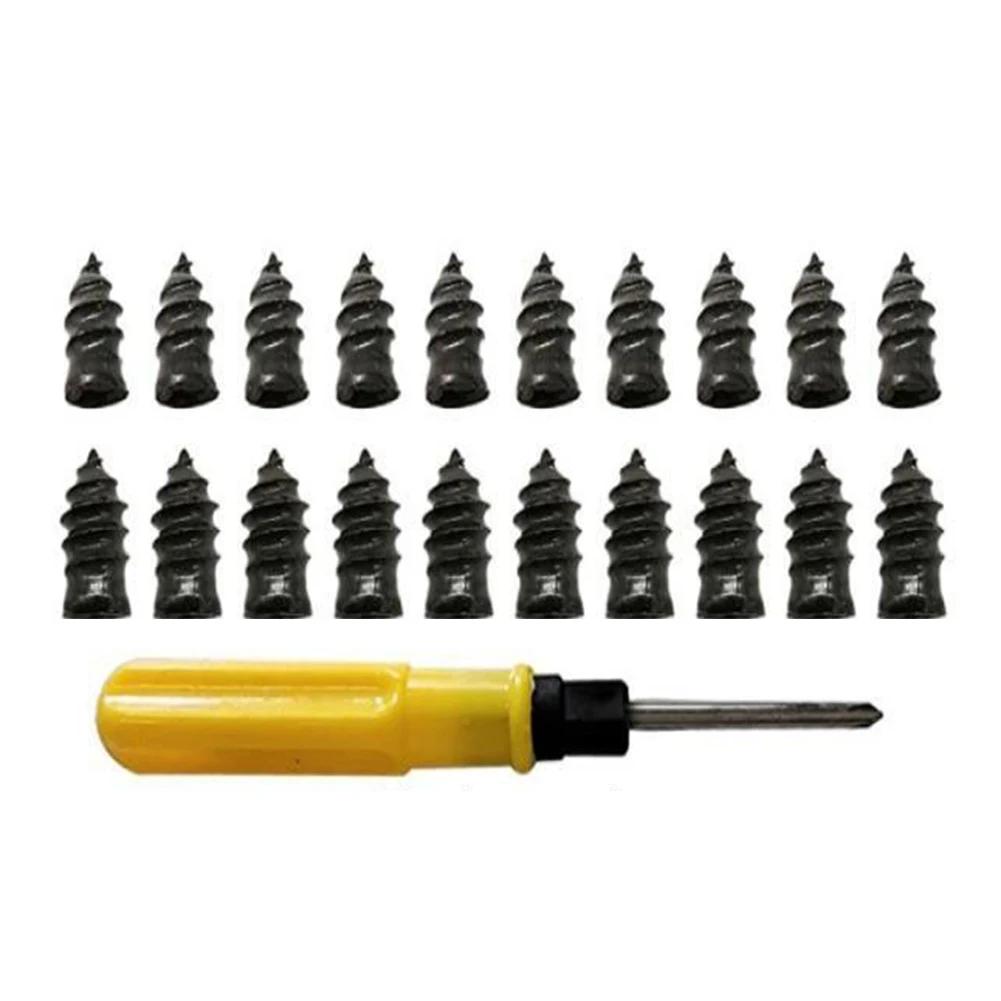 

40/20 шт. резиновые винты для вакуумного ремонта шин с набором отверток резиновые заглушки для винтов для ремонта проколов шин автомобилей и мотоциклов