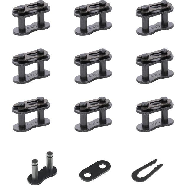 KAMIER 420 Chain Master Connect Link Breaker For Coleman CT200U BT200X Baja 196 212Cc Mini Bike Go Kart TaoTao Coolster Ice Bear Suzuki SSR TTR CRF
