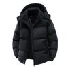 Giacca Invernale Imbottita da Uomo Giacca Imbottita Spessa Calda Giacca Casual con Cappuccio da Uomo Giacca Imbottita Versatile Giacca Imbottita Larga