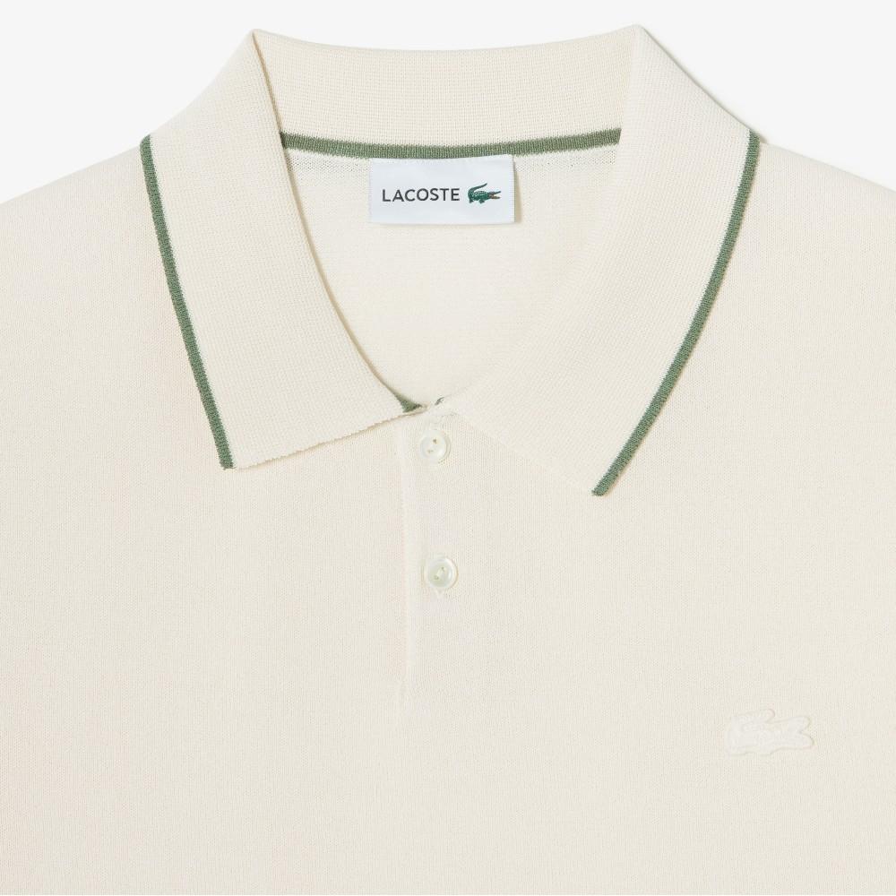 [lacoste] Men's Tipping Paper Short Sleeve Sweater Polo Shirt PH744E-56G056