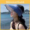 Fashion Sunshade Hat With Wide Brim Casual Sun Protection For Women