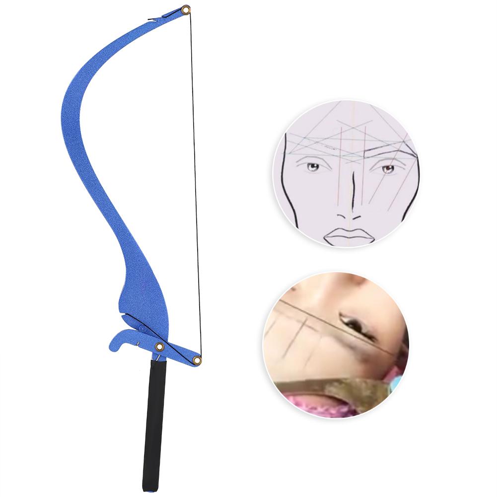 Eyebrow Tattoo Line Marking Ruler Microblading Eyebrow Positioning Line Sponge Msure Tool Set