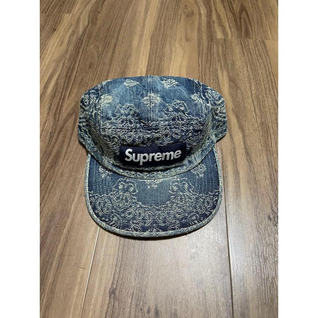 Used supreme Bandana Jacquard Denim Camp Cap