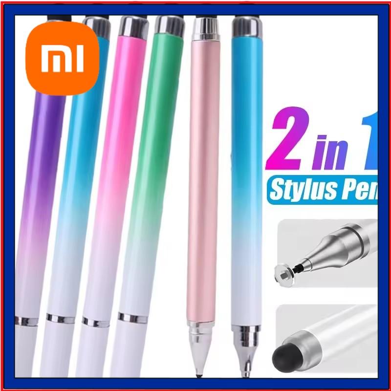Xiaomi 2 In 1 Universal Stylus Pen For Tablet Mobile Android IOS Phone iPad Accessories Drawing Tablet Pens Capacitive Screen Touch Pen