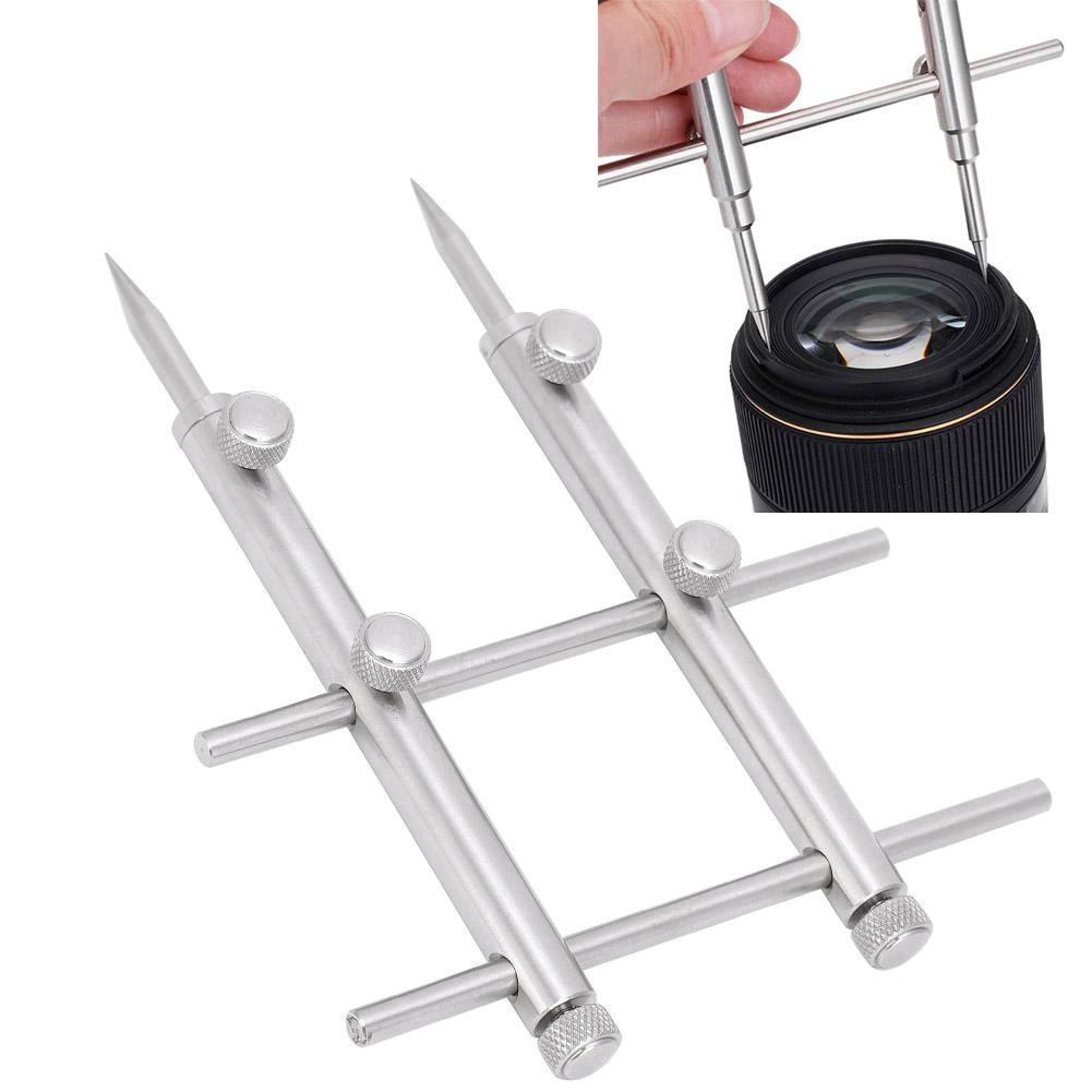 Camera Lens Repairing Remove Tool Set Replaceable Heads Spanner Wrench for Nikon Lens