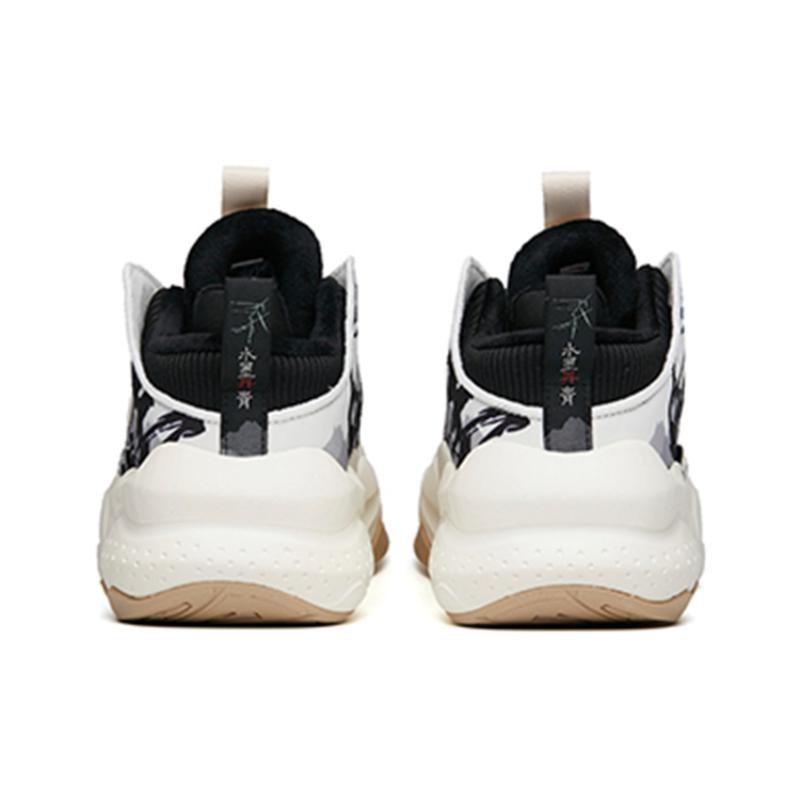 Anta Bastard Wei Feng Fleece-Lined Durable Breathable Low-Top Sports Casual Shoes Men's White Black Gray Sneakers 112148901-4