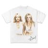 Britney Spears Vintage T Shirt Retro Pop Music Streetwear Graphic Print Cotton Oversized Short Sleeve Tee for Fans