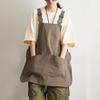 Nieuwe Dubbelzijdige Keukenschort Waterdicht Effen Kleur Taille Schort Unisex Multi-scène Chef Schort Huishoudelijke Keuken