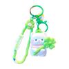 Soft Cute Spring Outing Bear Cute Glossy Resin Bear Keychain Car Pendant