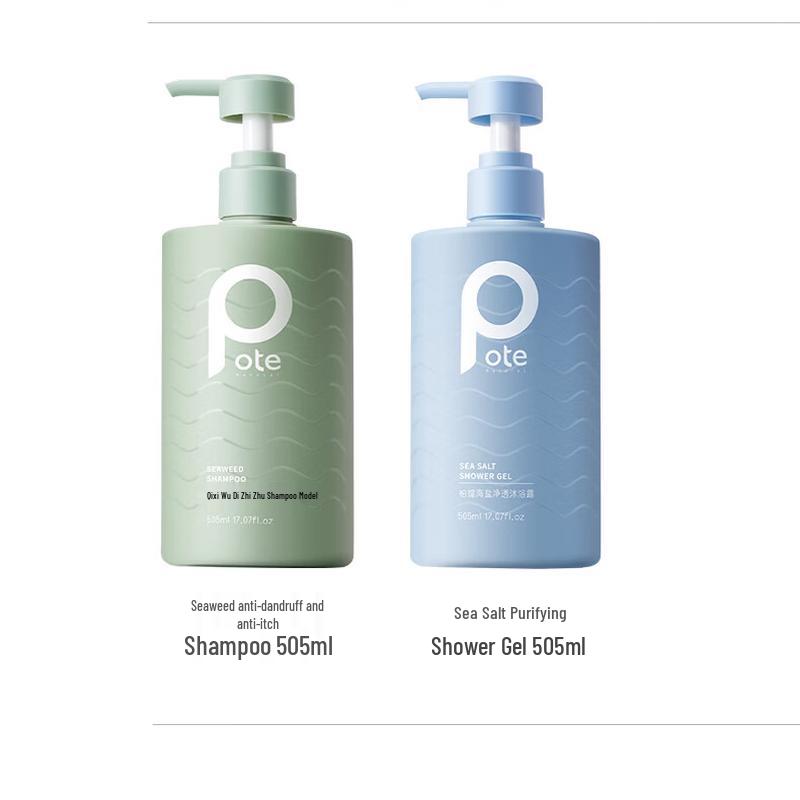 

Pote Anti-Dandruff Hair & Body Wash Set