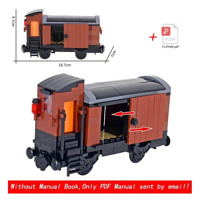 MOC Creative Expert Ideas City Printed Tank Car Express Bricks Building Blocks DIY Toys for children gift