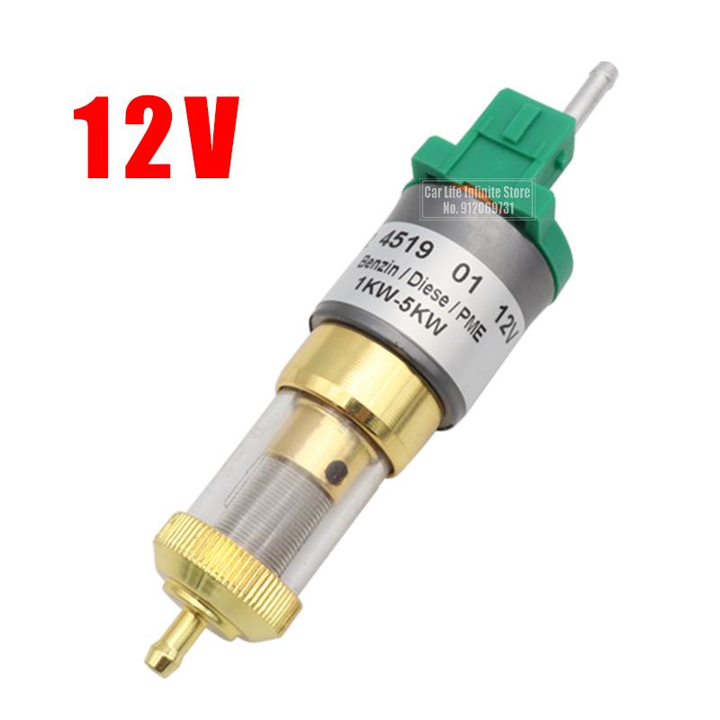 12V/24V 1KW-5KW Auto Upgrade Ultra-nízký Hlukový Topení Palivové Čerpadlo pro Eberspacher Univerzální Auto Vzduch Naftové Parkovací Olejové Čerpadlo pro Nákladní Automobil