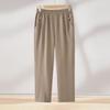 Tucano Women's Mid-Aged Summer Loose Cropped Straight-Leg Pants