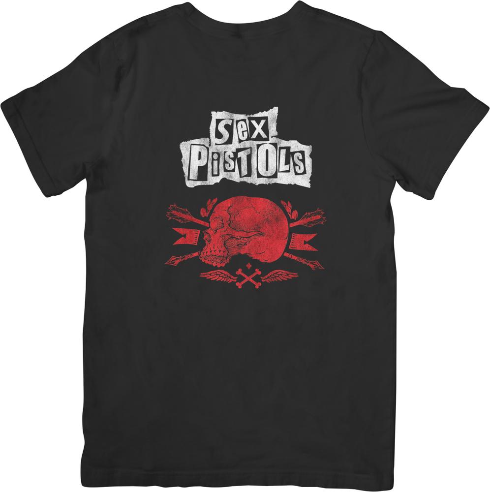 Sex Pistols Vintage Retro Fit for Unisex Women Quality Cotton TShirts