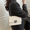 Retro Premium Texture Messenger Bag New Chain Small Square Bag Commuter Shoulder Armpit Bag Women