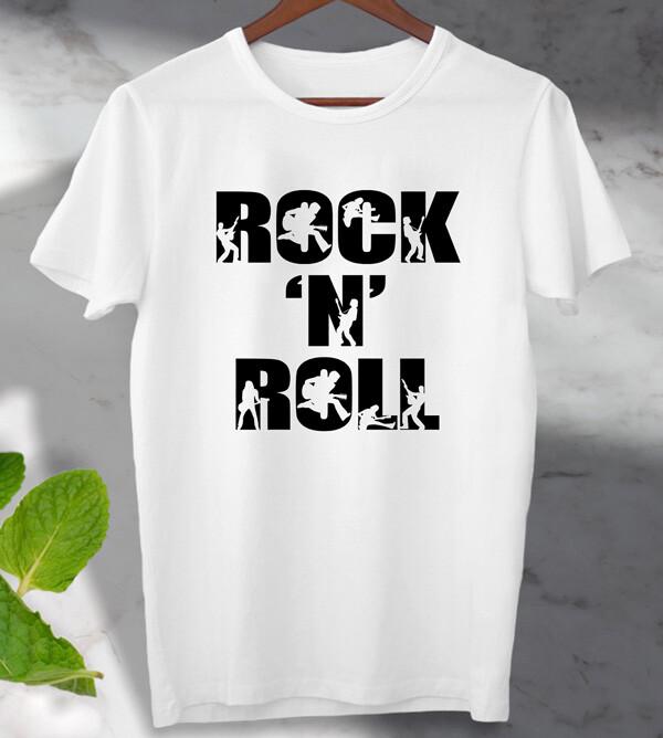 

Rock ’n’ Roll Music Guitar T-Shirt Meme Top Unisex Men s Ladies Top 4XL