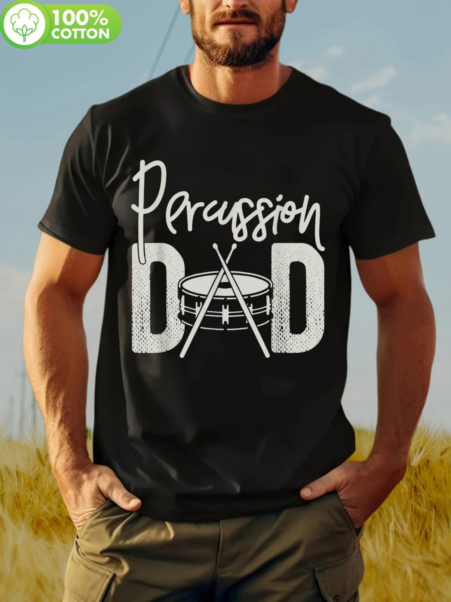Mix Pho Percussion Dad Funny Tshirt Funny Marching Band T... XXXXL
