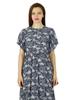 Bimba Women Long Maxi Dress Frilled Sleeve Rayon Gown Summer Clothing