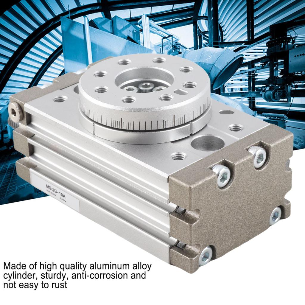 15mm Rotary Pneumatic Cylinder MSQB 10A 0 60 degrees C