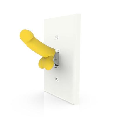 Luminous Spoof Power Control Cap Funny Sucker Dick Mini Dick Gifts Dick Prank Funny Toy