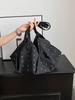 2026 Trendy Women's Korean Polka Dot Tote Bag - Large Capacity, Lazy Summer Style