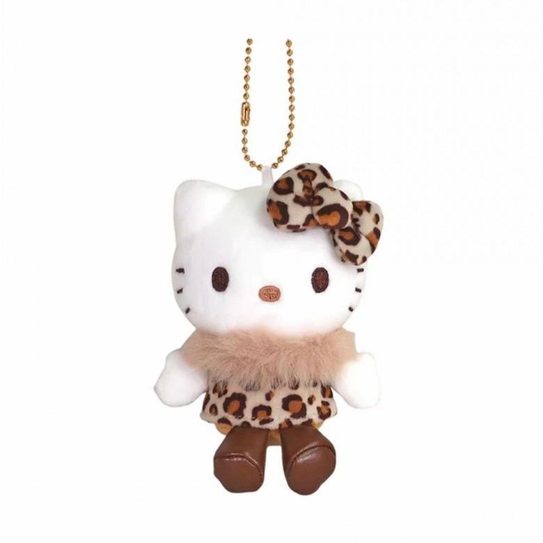 Pendant Fur Plush Scarf Leopard Print Bow Design Suitable Gift For