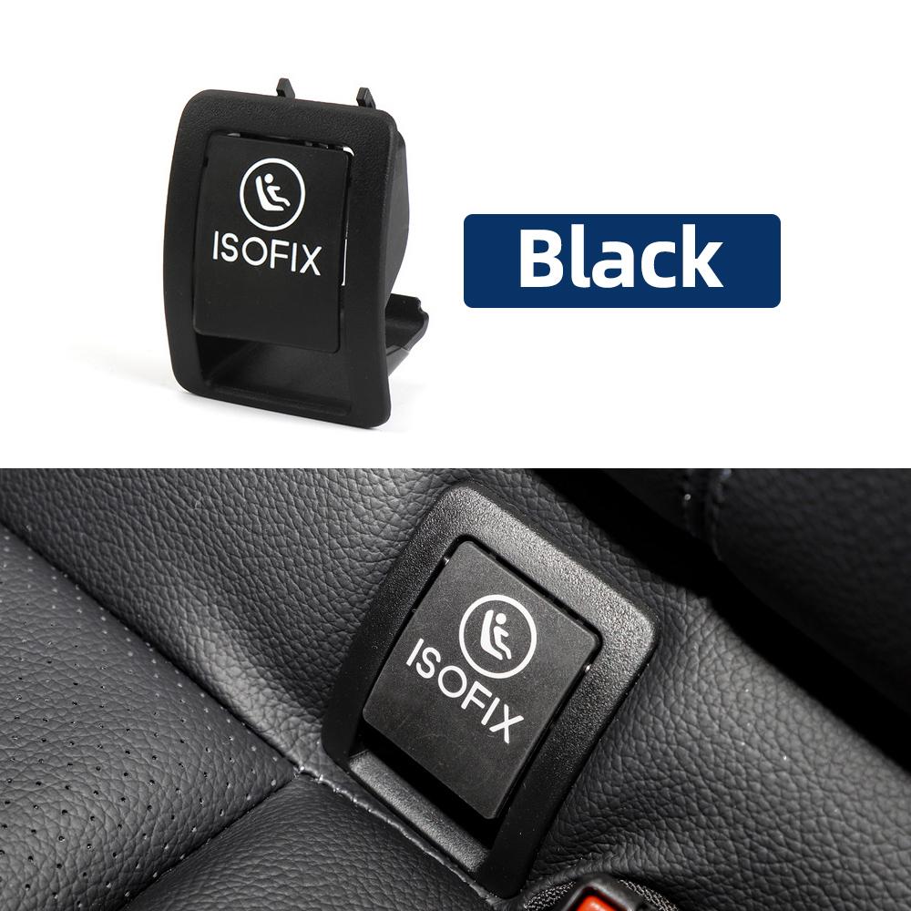 For Mercedes Benz GLC Class 2015-2021 W253 Car ISOFIX Switch Trim Cover Auto Rear Child Safe Seat Bench Switch Cover
