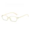 Fashionable and Personalized Small Frame UV Resistant Sunglasses Unisex Versatile Design Essential Sunscreen for Outdoor Travel