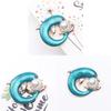 Vintage Dolphin Pearl Brooch With Alloy Animal Design For Elegant Women Accessories