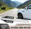 2 pièces Autocollant Garde-boue Métal Voiture Accessoires de Style Carrosserie Pour Suzuki Swift Jimny Ignis Alto SX4