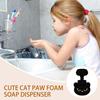 Cat Soap Dispenser Cat Paw Foam Soap Dispenser Refillable Pump Bottle For Kids Adults Liquid Washing Detergent Shower Kitchen