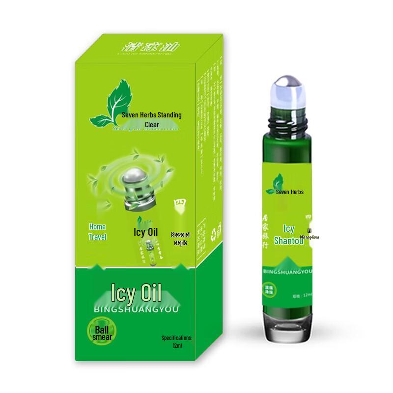 

Охлаждающее травяное масло ролик