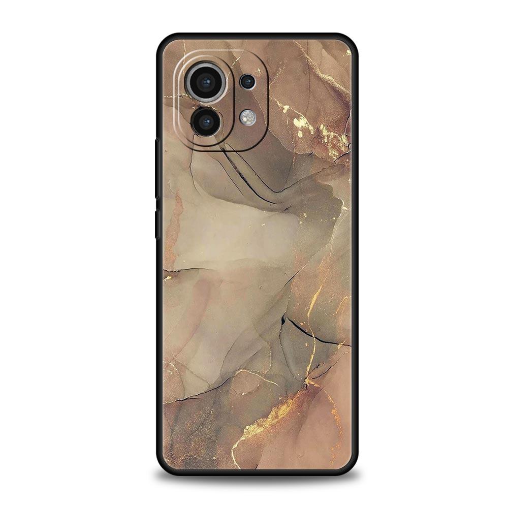 Phone Case For Xiaomi 13 12 11 Lite 12T 11T 10T 9T Mi Poco M4 M3 X4 X3 Pro F4 F3 GT 5G Cover Soft Shell Coque Marble Art Fashion