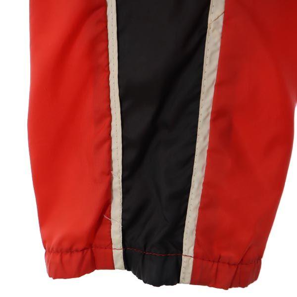 Nike 70s Orange Swoosh Vintage Made In USA Long Sleeve Packable Half Zip Anorak Parker Men's Used