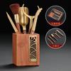 Wooden Tea Ceremony Tools Set Rosewood Ebony Handmade Chinese Accessories Gongfu Making