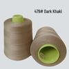 High-Speed 8000-Yard Black & White Sewing Thread - 402 Flat Pagoda Thread for Clothing
