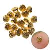 4mm Craft Dollhoues Miniature Mini Buttons DIY Doll Clothes Metal Buckles Clothing Sewing Buckle
