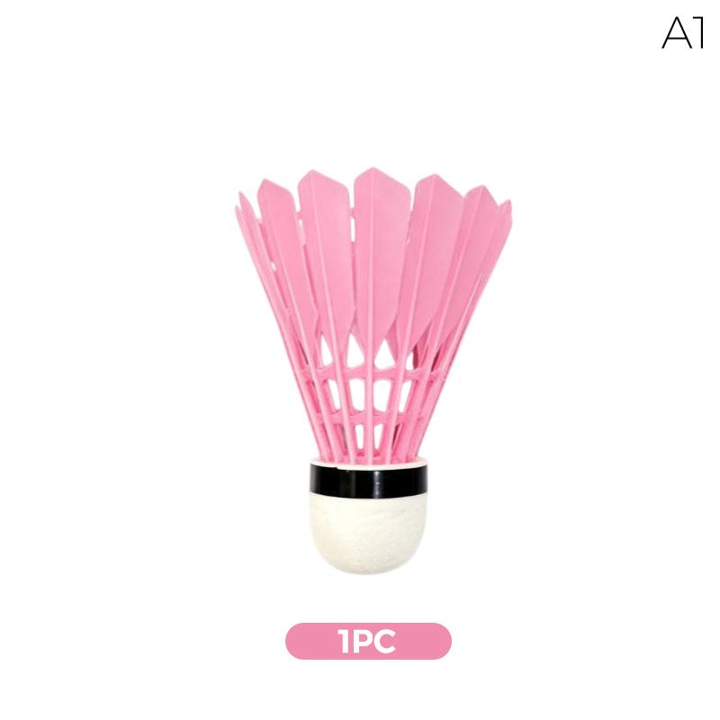 Pink Badminton Shuttlecocks Stable Flight High Elasticity Perfect For Indoor Outdoor Sports Training And Casual Games