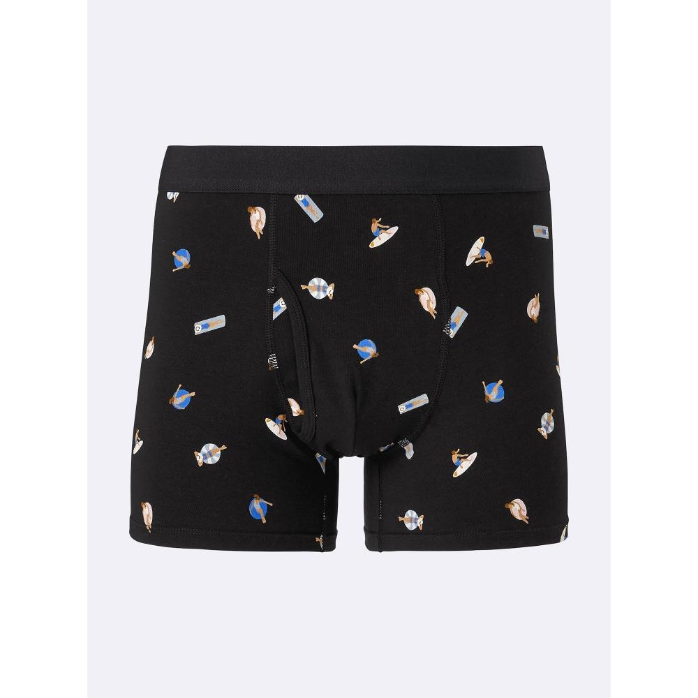 

Gu By Uniqlo Boxer Shorts Resort 09 BLACK/S