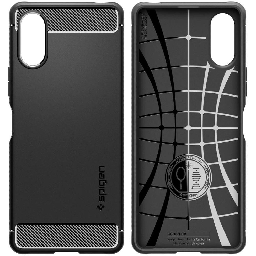 Spigen Rugged Armor Sony Xperia 10 Vi Matte Black